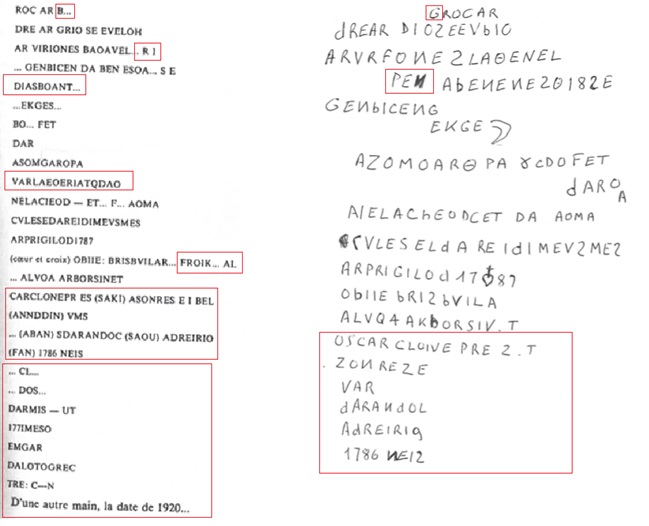 Photos page 4 et 7 du dossier : juxtaposition des deux sources S1 et S2